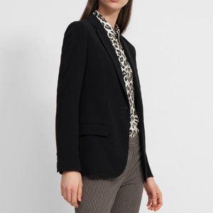 Theory Staple Black One-Button Blazer